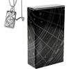 Generico True Black Tarot - Pocket Edition, include carte dei tarocchi e collana, perfetta per i principianti