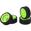 Naroote Ruote per pneumatici per auto RC, Ruote 1/14 Fodera in spugna resistente all'usura resistente all'usura per 144001 RC 1/14 Off Road Car