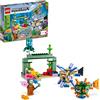 LEGO Minecraft The Guardian Battle 21180 Building Kit; Underwater Adventure Playset; Great Gift for Kids Aged 8+ (255 Pieces)