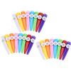 UDSKNV[KSL 72 Pezzi di Plastica Kazoos 8 Colorful Musical Instrument, OOD Companion per Chitarra, Ukulele, Violino, Tastiera di Pianoforte, per Gli Amanti della Musica (72 Pezzi)