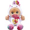 VTech Little Love Dolce Unicorno, Bambola interattiva che parla e insegna i colori, premendo la pancia potrai ascoltare le cure necessarie e imparare sul tuo mondo animale (3480-526322)