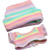 Generic Set di vestiti per bambole da 17 cm, grazioso abbigliamento lavorato a mano, berretto flangiato filettato + maglietta, regali per collezionisti di bambole, ragazze, ragazzi, accessori per bambole da