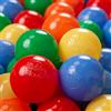 KiddyMoon 1200 ∅ 6CM Palline Morbide Colorate Per Piscina Bambini Fatto In EU, A Giallo/Verde/Blu/Rosso/Arancione