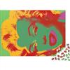 NEDLON Andy Warhol Pittura ad olio Puzzle Per Giovani 1000 Pezzi, Gioco Educativo Per Famiglie Arte Puzzle in Legno Souvenir Regali, Impegnativo Puzzles, Museo