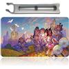 Four leaves Farewell - Tappetino da gioco MTG + borsa impermeabile gratuita, MTG Playmate Table Mat, dimensioni 60 x 35 cm, MTG Mouse Pad compatibile con MTG TCG CCG RPG