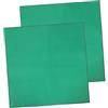 Cabilock 2pezzi Tappetino Verde per Mahjong Copertura da Tavolo Antirumore e Antiscivolo per Carte da Poker e Giochi da Tavolo Tovaglietta Quadrata Spessa per Uso Domestico