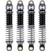 INJORA 59MM Ammortizzatori Long Threaded Ammortizzatore Smorzatore Olio per TRX4M K10 High Trail Upgrade 1/18, Grigio