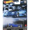 Hot Wheels Die Cast Modello 1994 BUGATTI EB110 Car Culture Scala 1:64 7cm Premium Real Riders
