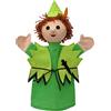 Generic Burattino da mano Peter Pan Verde 29 cm, 22654A