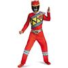 Disguise Power Rangers Dino Charge Rouge Classique pour enfant 7-8