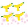 LRXIYODE 4pezzi Giocattoli Acqua Ragazzo Ragazza Ragazza Forma Banana Spruzzatore Estivo Per Spiaggia Piscina e Gioco All Aperto Per Ragazzi e Ragazze