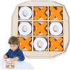 Raypontia Gioco - 15x15 Cm Gioco Di Tris In Legno,Gioco Tris Legno,Gioco Tris In Legno,Giochi Da Tavolo Divertenti Per Bambini,Giochi Da Tavolo Classici Per Famiglie,Gioco Di Strategia