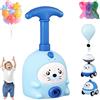 Snrtevu Animal Air Powered Balloon Car Toy, Animal Balloon Car Toy, Air Powered Balloons Cars Launcher Set,Easy Manual BalloonPump,DIY Physics Learning for Party Fun (B,2cars)