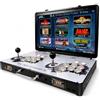 Generic Macchina Arcade pieghevole per 4 giocatori con display a LED da 22 pollici e joystick Sanwa | Oltre 8000 giochi retrò inclusi