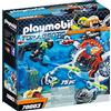 PLAYMOBIL Top Agents 70003, Granchio Subacqueo dello Spy Team, dai 6 Anni