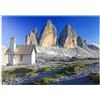 MyPuzzle.com MyPuzzle Cappella Al Rifugio Tre Cime Contro Le Pareti Nord Delle Tre Cime, Dolomiti Di Sesto - Premium 1000 Pezzi Puzzle - MyPuzzle Collezione speciale di Puzzle Galaxy
