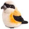 lilizzhoumax Peluche di Averla dal dorso bruno 14cm/5" simulazione Peluche di Averla dal dorso bruno giocattolo morbido Bambole Animali Selvatici Regalo per Bambini e Amici collezione di uccelli
