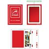 Modiano Burraco F/N Rosso - Carte da Burraco con Pinella in Cartoncino Duplex - Ideali per Burraco, Ramino, Canasta e Scala 40 - 100% Made in Italy