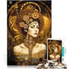 AITEXI Puzzle da 1000 pezzi per adolescenti La divina principessa Klimt Riduzione dello stress interessante Collezione di artisti, Belle arti 38x26cm