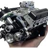 Kanoauo Kit di modellizzazione del motore V8 Small-Block, Cison V8 Costruisci il tuo modello di motore STEM V8 per adulti, decorazione da scrivania per esposizione di hobby, aula, officina, compleanno, luogo