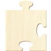Bütic GmbH Bütic Puzzle in legno Pezzi puzzle Puzzle in legno - 5x5-50x50cm Fai da te Decorazione, Articolo: Bordo sinistro, Altezza x Larghezza: 40 x 40 cm