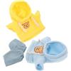 SOPOTUTU 1 Set Di Vestiti Con Cappuccio Per Orsi Di Peluche: Vestito Da Animale Di Peluche Per Orsi Da 20 Cm - Accessori Decorativi Per Vestire Bambole Di Peluche