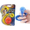 MilesMagic Magician's Twisty Worm Gimmick | Filo invisibile comandante divertente Wiggly Moving Fuzzy Worms su stringa invisibile Close Up trucco magico | 1 pezzo colore casuale