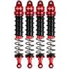 INJORA RC Ammortizzatori Set 4pcs RC Shock Absorbers RC Dampers per 1/10 RC Crawler Axial SCX10 90046 AXI231017 Traxxas TRX-4 D90 (110mm)