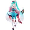 Zhongkaihua - Figurina Miku Kimono Miku, figura da azione anime, ragazza, 19 cm, decorazione per casa, regalo per anniversario, decorazione per ufficio, ornamento per fan
