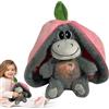 Canigegui Peluche Che Per Ansia Adulti, Asino Ch-e Respirano, Lontra Che, In Tessuto Con Animali, Asinelli Di Peluche Realistici C-he, Giocattolo Per Bambini