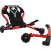 EzyRoller Classic X veicolo per bambini da 4 a 14 anni triciclo trike scooter a tre ruote veicolo divertente a tre ruote (rosso)