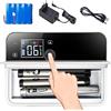 XINGLUOY Scatola da viaggio for dispositivo di raffreddamento for insulina capacità 185X60X25mm, frigorifero portatile for medicina diabetica, controllo preciso della temperatura 0-18 ℃ con caricatore for auto