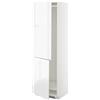 ProTuning METOD Hi cab f frigorifero o congelatore w 2 drs, bianco/Voxtorp lucido/bianco, 60x60x200 cm
