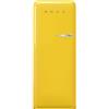 Smeg RÉFRIGÉRATEUR 1 PORTE ANNÉES 50 JAUNE CHARNIÈRES À GAUCHE