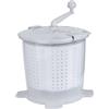 Luocute Mini Lavatrice Manuale, Lavatrice Portatile Non Elettrica con Cestello di Disidratazione Staccabile e 4 Ventose, per Dormitorio Domestico Viaggio