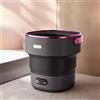 SLCXDPAT 18.5 L Lavatrice Portatile, Mini Lavatrice Pieghevole, Lavatrice da Campeggio con Centrifuga, Piccola Lavatrice da Viaggio, per Campeggio, Viaggi, Auto, Dormitori, Calzini,Biancheria Intima(Black)