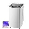 XLDZ Asciugabiancheria portatile da 10 kg con velocità 2800 giri/min, sterilizzazione a luce blu a 360 °, ad alta efficienza energetica, sistema di scarico