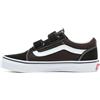 Vans OLD SKOOL V, Low-Top Sneaker unisex bambino, Nero (Black/True Whit 6BT), 33