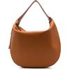Armani Exchange Shopper cuoio da donna in ecopelle martellata UNI