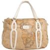 Alviero Martini 1A Classe Alviero Martini Prima Classe Borsa a Mano con Tracolla Geo Avorio