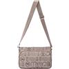 B. Cavalli Borsa a tracolla da donna ecopelle Prodotto Vegano 19x28x13 cm BC1438-KHAKI