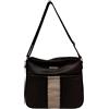 Laura Biagiotti Borsa Donna Pelle Sintetica fodera poliestere, tracolla regolabile, apertura con zip, tasca anteriore con zip, 1 taschino interno con zip, 2 taschini interni (TESTA DI MORO)