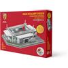 Megableu Stadio BOLLAERT 4 LED-con ILLUMINAZIONE CALCIO PER I Fan RC Lens 3D-Puzzle Adulti e Bambini-Modello senza Strumenti NI Colla-Da 7 Anni Oggetto decorativo, 678281, Bianco