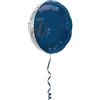 Folat 66760 Palloncino Foil Elegant True Blue 60 Anni - 45cm