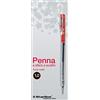 Starline Scatola 20 penne sfera scatto rosso p.Media starline