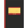 Brunnen 1045409 Quaderno per scuola secondaria A5 (20 fogli, a righe, con margine, righello 9), 80 g/m²