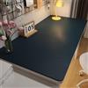 Liveinu Sottomano, tappeto da ufficio, Tappeto Scrivania Copri in Similpelle PU, protezione da scrivania antiscivolo, blocco da scrivania impermeabile per ufficio e casa, Blu navy, 40x60cm