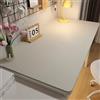 Liveinu Sottomano, tappeto da ufficio, Tappeto Scrivania Copri in Similpelle PU, protezione da scrivania antiscivolo, blocco da scrivania impermeabile per ufficio e casa, Bianco, 40x60cm
