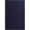 Kopierladen Karnath GmbH Cartoncini per rilegatura, copertine, blu 240 g/m² DIN A4, 100 pezzi effetto pelle - copertina per rilegature a caldo o a spirale