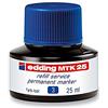 Edding MTK - inchiostri 25 Refill Service, F. Edding Marcatore permanente,25 ML, BLU